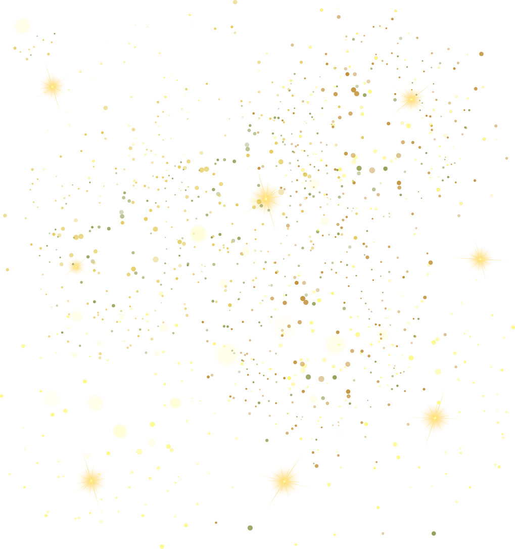 Golden Sparkles Illustration